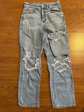 American Eagle Curvy 90s Straight Jeans